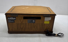 Load image into Gallery viewer, Emerson NR303TT Brown Portable 4-In-1 Music Stereo System Turntable Not Tested
