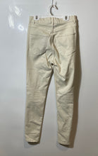 Load image into Gallery viewer, Zara Womens Beige Denim Light Wash Pockets Regular Fit Skinny Leg Jeans Size 6
