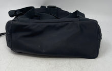 Load image into Gallery viewer, Tommy Hilfiger Womens Black Adjustable Shoulder Strap Pockets Quilted Backpack
