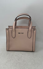 Load image into Gallery viewer, Nine West Womens Maysenn Pink Faux Leather Double Handles Satchel Bag No Strap
