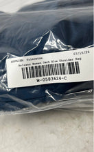 Load image into Gallery viewer, Bolzano Womens Dark Blue Zipper Inner Pocket Double Handle Shoulder Bag
