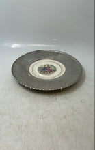 Load image into Gallery viewer, Farberware Silver-Tone Wrought Hammered Victorian Couple Ceramic Collector Plate

