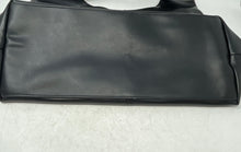 Load image into Gallery viewer, Victoria's Secret Womens Black Slouchy Bow Inner Pockets Magnetic Tote Bag
