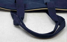 Load image into Gallery viewer, Ralph Lauren Fragrance Mens Blue Double Handle Zip Top Travel Duffle Bag
