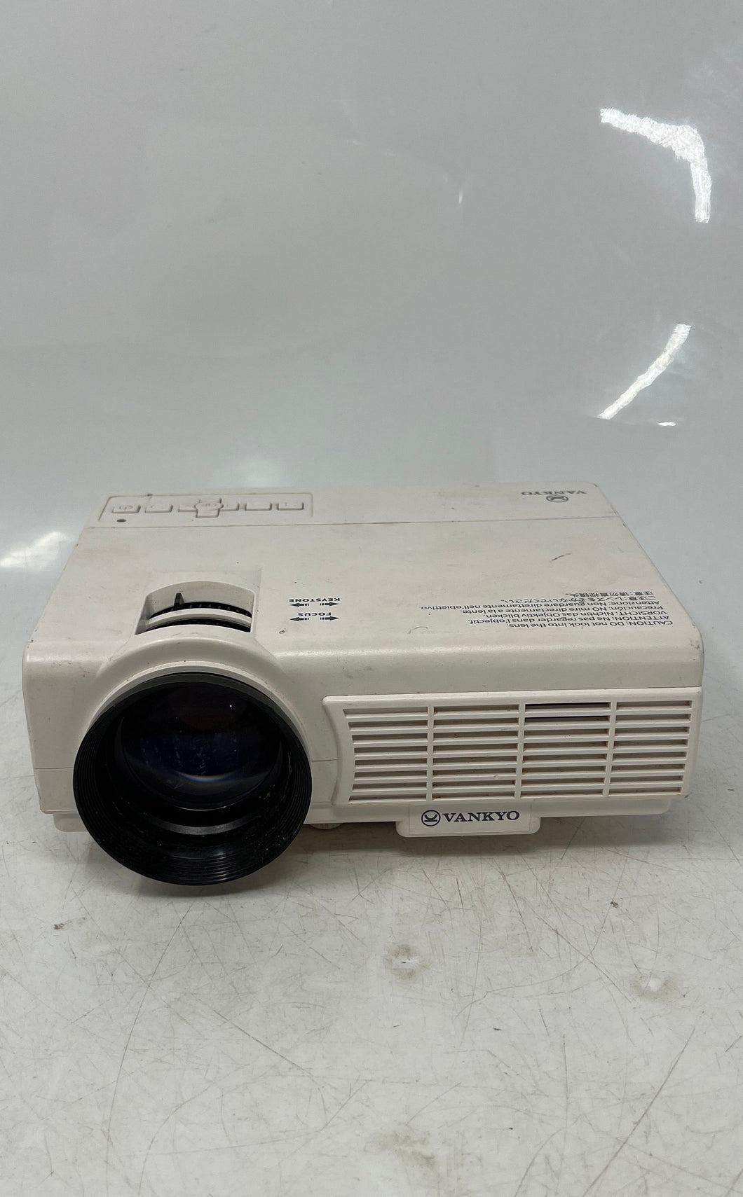 Vankyo Leisure 3 Q5 White HDMI Port LED Portable DLP Projector Not Tested