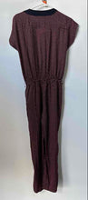 Load image into Gallery viewer, Armani Exchange Womens Pink &amp; Navy Blue One-Piece Jumpsuit Size 0 Missing Belt
