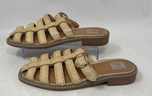 Load image into Gallery viewer, Dolce Vita Womens Fyona Brown Raffia Woven Slip-On Fisherman Sandals Size 8
