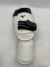 Load image into Gallery viewer, LXV Vision White Black Taekwondo Platinum Protective Gears Set Size S 6 Pcs
