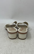 Load image into Gallery viewer, Sam Edelman Womens Illie White Leather Slip-On Slide Sandals Size 7.5 M
