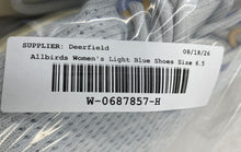 Load image into Gallery viewer, Allbirds Womens Tree Dasher 2 Light Blue Lace-Up Low Top Running Shoes Size 6.5
