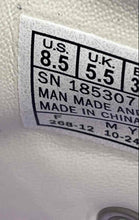 Load image into Gallery viewer, Skechers Womens Strand Star Radiant Rebel 185307 White Blue Sneaker Shoes Sz 8.5
