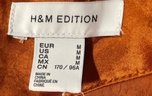 Load image into Gallery viewer, H&amp;M Edition Womens Brown Cowl-Neck Sleeveless Back Zip Blouse Top Size M
