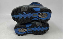 Load image into Gallery viewer, Vitike Kids Blue Black Double Hook-And-Loop Straps Hiking Boots Size 25

