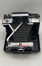 Load image into Gallery viewer, Vintage Polaroid Automatic 100 Silver And Black Instant Land Camera Untested
