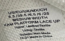 Load image into Gallery viewer, Kenneth Cole New York Womens Kam Platform White Pink Sneaker Shoes Size 8.5M
