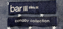 Load image into Gallery viewer, Bar III Mens Gray Carnaby Collection Slim Fit Dress Shirt Size L 16-16.5 32/33
