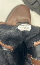 Load image into Gallery viewer, Aldo Mens Brown Black Leather Round Toe Lace-Up Ankle Combat Boots Size 11
