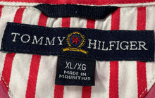 Load image into Gallery viewer, Tommy Hilfiger Mens Pink White Striped Long Sleeve Button-Up Shirt Size XL
