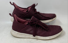 Load image into Gallery viewer, Adidas Womens Cloudfoam Pure B43675 Burgundy Lace-Up Sneaker Shoes Size 10
