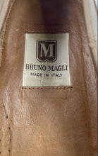 Load image into Gallery viewer, Authentic Bruno Magli Mens Brown Slip-On Loafer Shoes Size 8.5M Damaged
