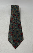 Load image into Gallery viewer, Cantini Mens Multicolor Geometric Diamond Silk Adjustable Designer Tie
