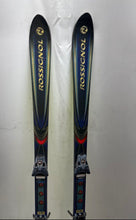 Load image into Gallery viewer, Rossignol Cut 10.4L Unisex Adults Dark Blue 160 Downhill Skis Bindings Set
