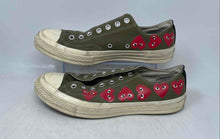 Load image into Gallery viewer, Converse Unisex Chuck 70 Low 162976C Green Sneaker Shoes Size M 11 W 13 No Laces
