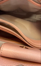 Load image into Gallery viewer, LC Lauren Conrad Womens Pink Leather Inner Pocket Crossbody Strap Satchel Bag
