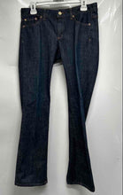 Load image into Gallery viewer, Lilly Pulitzer Womens Blue Dark Wash Pockets Denim Bootcut Jeans Size 4
