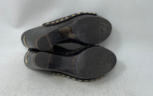 Load image into Gallery viewer, Michael Kors Womens Brown Studded Wedge Platform Slingback Heels Size 8.5M
