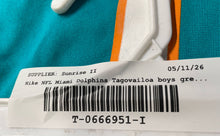 Load image into Gallery viewer, Nike Boys Green NFL Miami Dolphins Tua Tagovailoa #1 Football Jersey Size 2T
