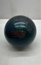 Load image into Gallery viewer, Storm X Blue Black ReLoaded Rolling Bowling Ball With Brunswick Dv8 Bowling Bag

