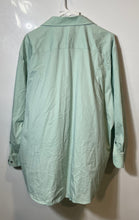 Load image into Gallery viewer, Alfani Mens Green Collared Regular Fit Long Sleeve Dress Shirt Size XL
