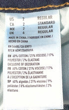 Load image into Gallery viewer, American Eagle Outfitters Womens Blue Denim Distressed Skinny-Leg Jeans Size 2
