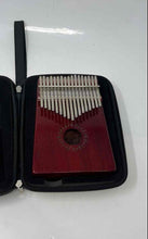 Load image into Gallery viewer, Gecko Kalimba Red Wood 17 Keys Thumb Piano Musical Instrument With Case
