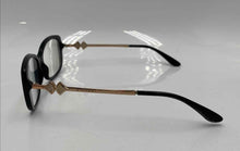 Load image into Gallery viewer, Authentic Bvlgari Women's Black/Gold Tone Glasses
