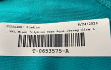Load image into Gallery viewer, Nike Kids Aqua Miami Dolphins Ndamukong Suh #93 Football-NFL Jersey Size L
