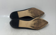 Load image into Gallery viewer, Nine West Womens Adream Black Leather Pointed Toe Slip-On Loafer Flats Size 8.5M
