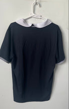 Load image into Gallery viewer, Psycho Bunny Mens Black White Short Sleeve Spread Collar Polo Shirt Size 6
