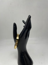 Load image into Gallery viewer, Michael Kors Women's Gold-Tone Hinged Bangle (NCL)
