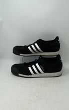 Load image into Gallery viewer, Adidas Mens Samoa FV4989 Black White Low Top Lace-Up Sneaker Shoes Size 13
