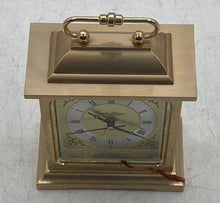 Load image into Gallery viewer, Vintage Seth Thomas Carriage Rapture Solid Quartz Alarm Clock Not Tested
