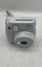 Load image into Gallery viewer, Fujifilm Instax Mini 9 White Built-In Flash Instant Photo Film Camera Not Tested
