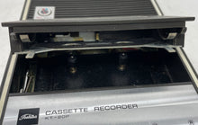 Load image into Gallery viewer, Toshiba KT-20P Portable Cassette Recorder With Microphone &amp; Cables Not Tested
