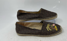 Load image into Gallery viewer, Michael Kors Womens Kendrick Brown Monogram Leather Espadrille Shoes Size 7 M

