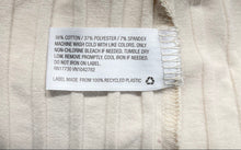 Load image into Gallery viewer, A New Day Womens Beige Ribbed Long Sleeve Pullover Blouse Top Size Small

