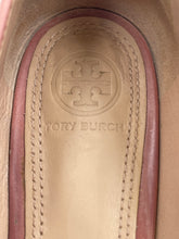 Load image into Gallery viewer, Authentic Tory Burch Womens Fairford Old Pink Leather Ballet Flats Sz 8M Stained
