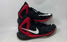 Load image into Gallery viewer, Nike Mens Prime Hype DF 683705-006 Black Red White Sneakers Shoes Size 10.5
