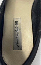 Load image into Gallery viewer, American Eagle Womens Black Decorative Buckle Round Toe Slip-On Ballet Flats 6
