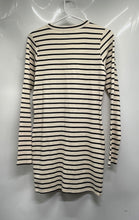 Load image into Gallery viewer, Forever 21 Womens Black And White Striped Print Pullover T-Shirt Dress Size XL
